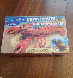 Vintage 2000 Rocky the Singing Lobster – New Old Stock Sealed in Box